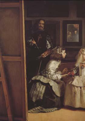 Diego Velazquez Velazquez et la Famille royale ou Les Menines (detail) (df02) oil painting image